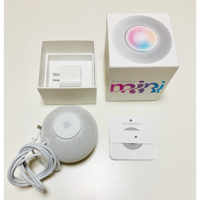 Apple HomePod mimi  ホームポッド　ミニオーディオ機器