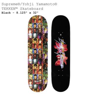 シュプリーム(Supreme)のSupreme Yohji Yamamoto TEKKEN Skateboard(スケートボード)