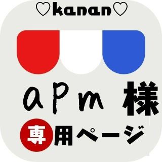 apm様専用ページ(その他)