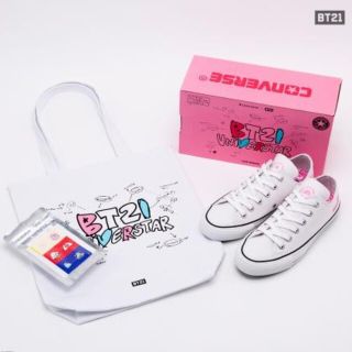 ボウダンショウネンダン(防弾少年団(BTS))のBTS 防弾少年団 BT21 コンバースオールスターコラボ  24cm(スニーカー)