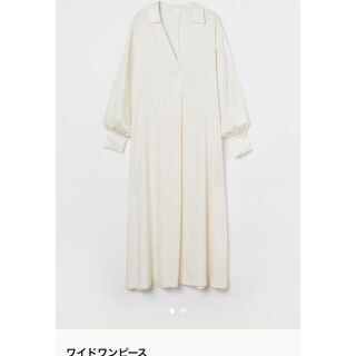 エイチアンドエム(H&M)の新品未使用 H&M ワイドワンピース(ロングワンピース/マキシワンピース)