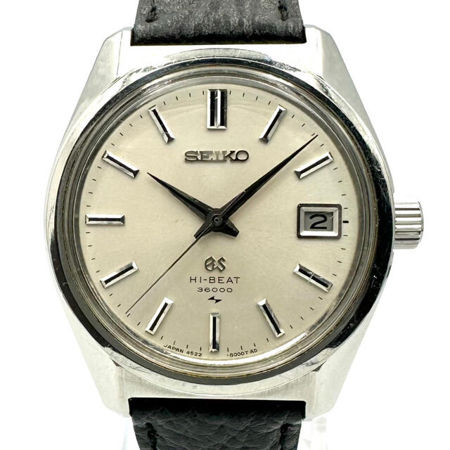 グランドセール Grand Seiko - GRANDSEIKO 4522-8000 ハイビート デイト 手巻き時計 腕時計(アナログ) -  