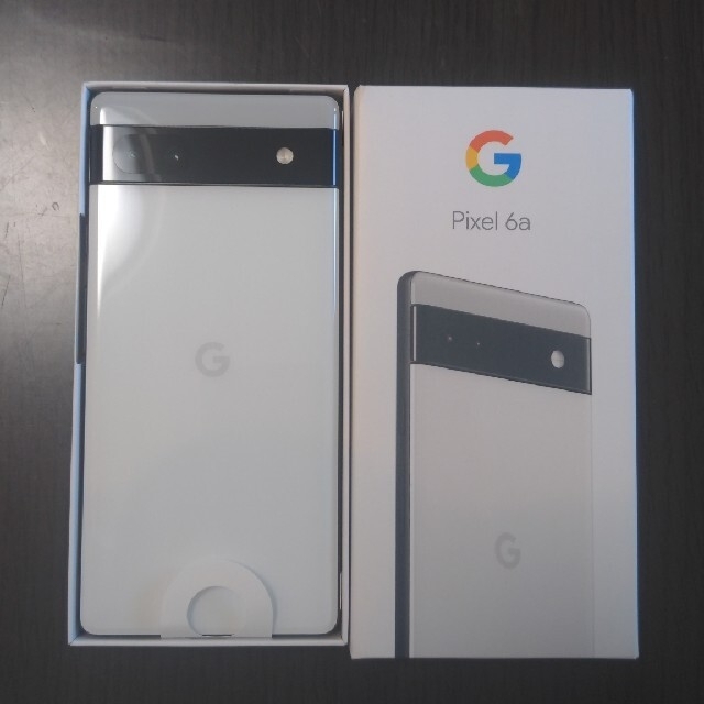 ホワイト内容量Google pixel 6a 新品未使用 2022年10月購入品