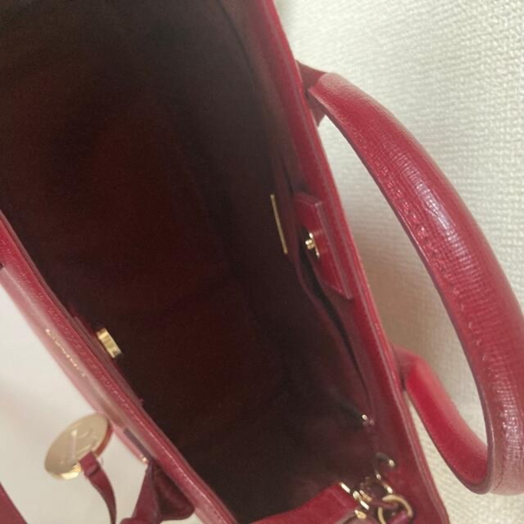 再再再..販 【新品未使用•正規品】FURLA 2wayハンドバッグ 赤【保証書