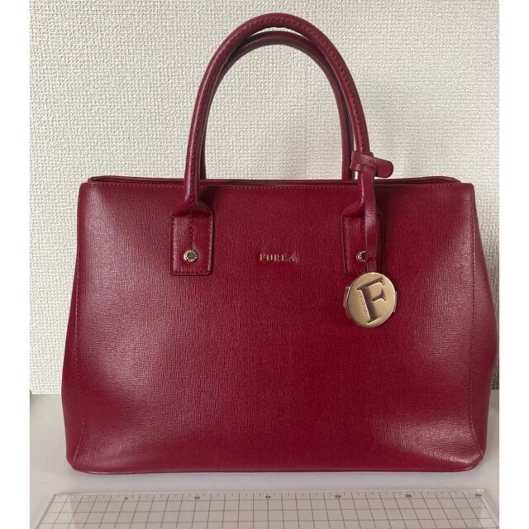 再再再..販 【新品未使用•正規品】FURLA 2wayハンドバッグ 赤【保証書