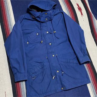 エディーバウアー(Eddie Bauer)の90s 古着 エディバウアー マウンテンパーカー ナイロンジャケット チェック柄(マウンテンパーカー)