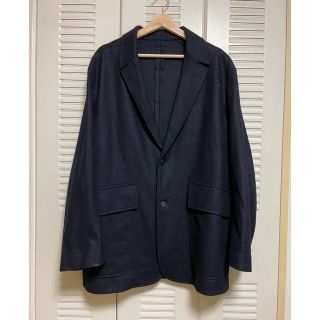 21FW URU WOOL JERSEY/2 BUTTON JACKET  2