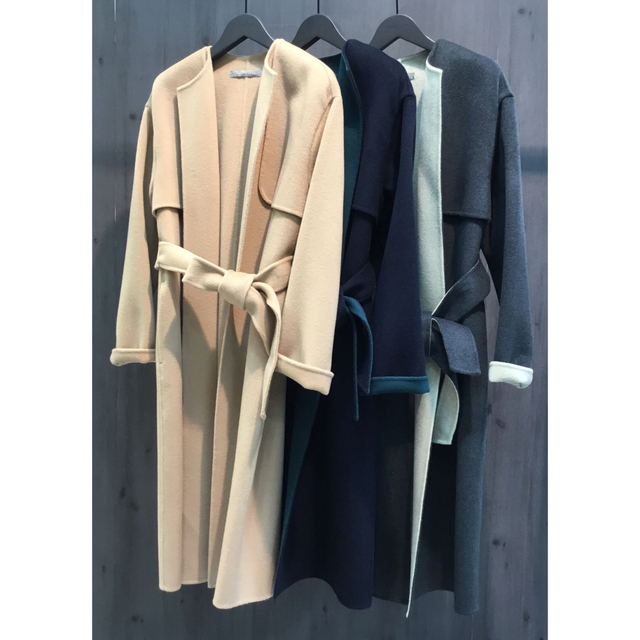 Theory luxe - Theory luxe ノーカラーコートの通販 by yu♡'s Theory luxe - Theory luxe ノーカラーコートの通販 by yu♡'s