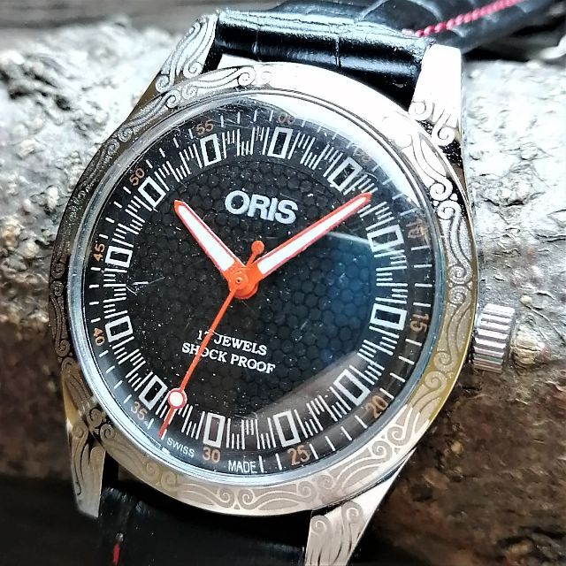 〈整備済み〉ORIS/美品★オリスメンズ腕時計/ヴィンテージ/スイス手巻き663