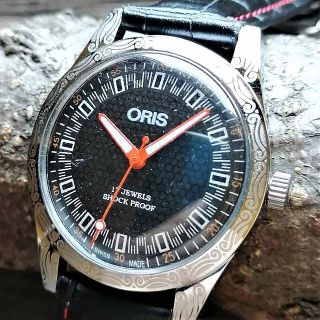 〈整備済み〉ORIS/美品★オリスメンズ腕時計/ヴィンテージ/スイス手巻き947