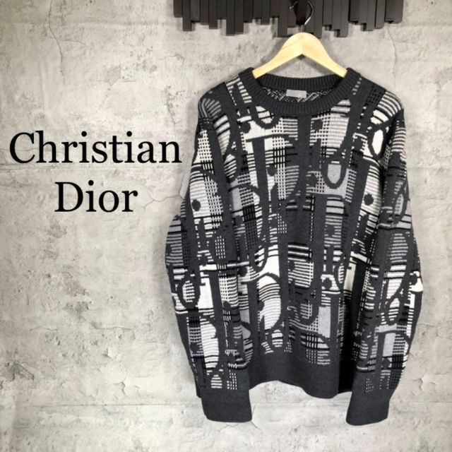 人気の贈り物が 『Christian - Dior Dior』ディオール セーター / 総柄
