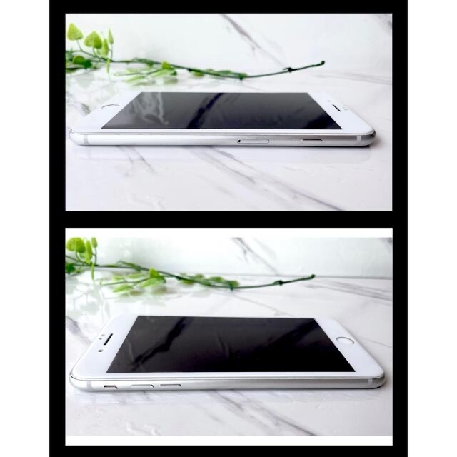 iPhone8 Plus 本体 シルバー 64GB SIMフリー 白 100% 4