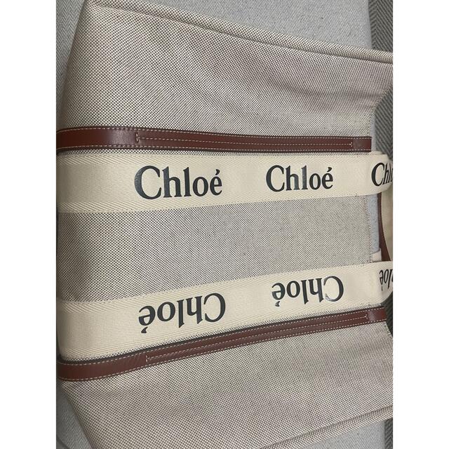 “woody”ラージ　トートバッグ　Chloe