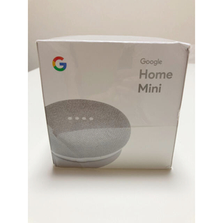 グーグル(Google)のグーグルホームミニ　Home Mini チョーク　GA00210-JP(スピーカー)