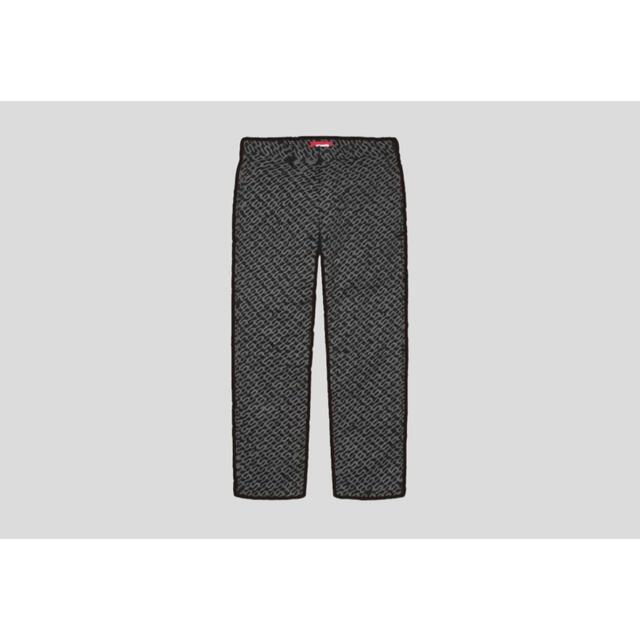 Supreme Work Pant "Black Monogram"