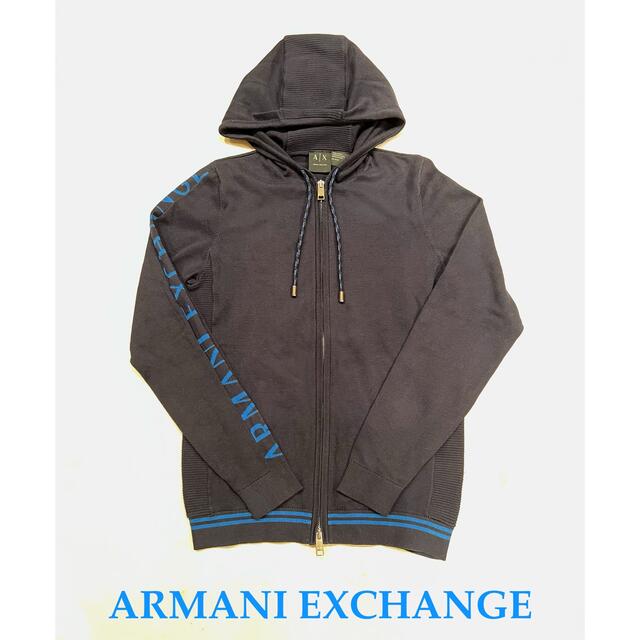 ARMANI EXCHANGE(アルマーニエクスチェンジ)の大幅値下　新品　ARMANI EXCHANGE アルマーニ　パーカー　ニット レディースのトップス(パーカー)の商品写真