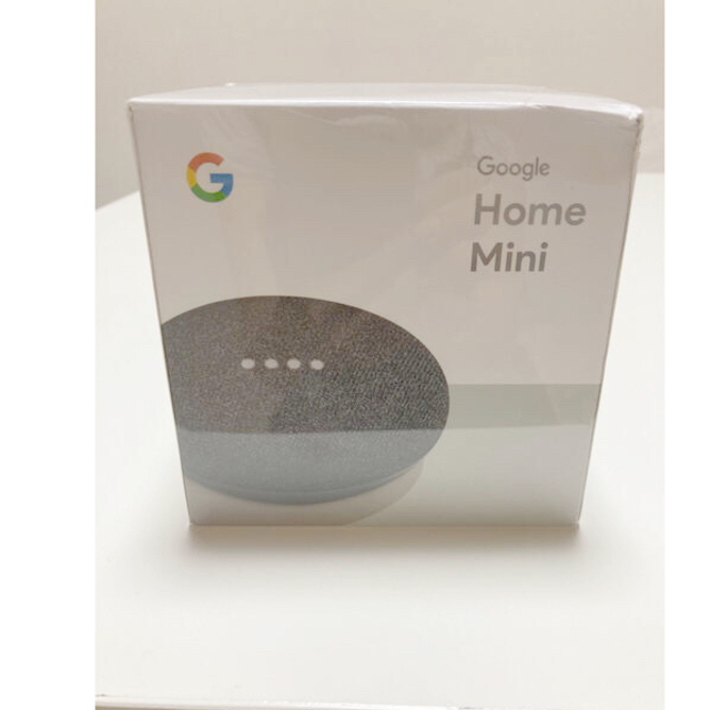 Google(グーグル)のグーグルホームミニ　Home Mini チャコール　GA00216-JP スマホ/家電/カメラのオーディオ機器(スピーカー)の商品写真
