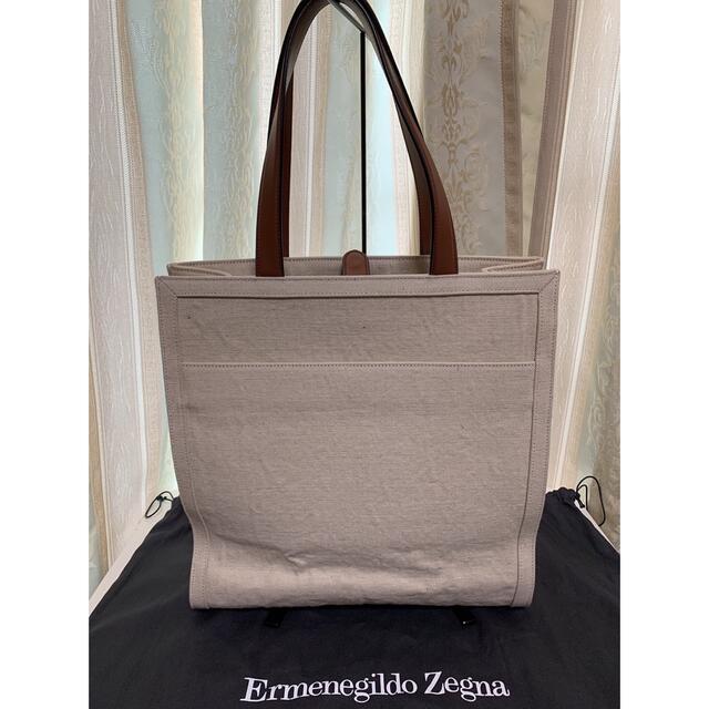 Ermenegildo Zegna - Zegna ライトベージュ コットン & レザー BLAZER