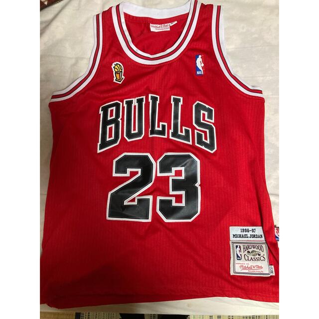 MITCHELL & NESS(ミッチェルアンドネス)のmitchell&ness MICHAEL JORDAN ブルズ ユニフォーム スポーツ/アウトドアのスポーツ/アウトドア その他(バスケットボール)の商品写真