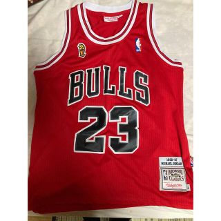 ミッチェルアンドネス(MITCHELL & NESS)のmitchell&ness MICHAEL JORDAN ブルズ ユニフォーム(バスケットボール)