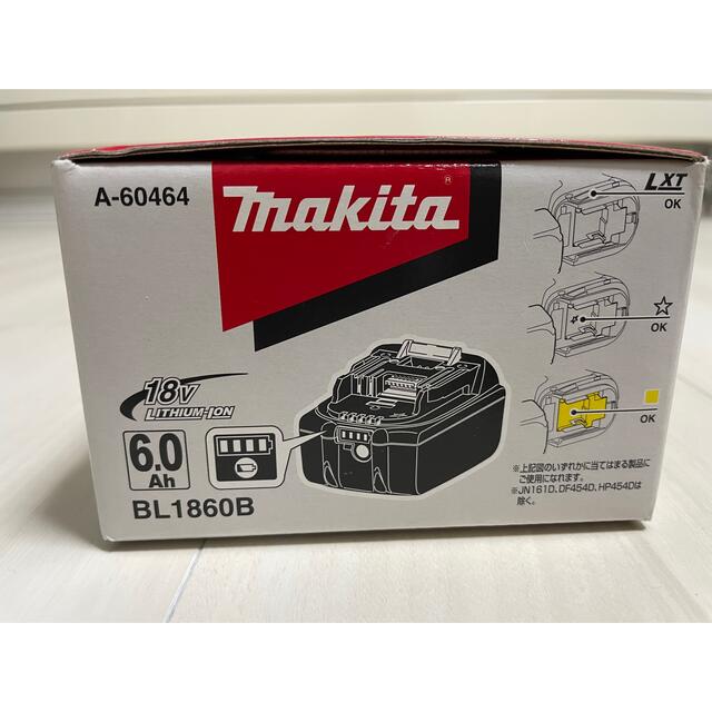 マキタ バッテリー 18v 6A 新品-