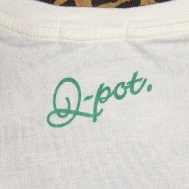 Q-pot.(キューポット)の新品⭐ユニクロQ-pot.コラボTシャツ⭐M レディースのトップス(Tシャツ(半袖/袖なし))の商品写真