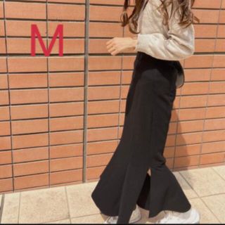 ザラ(ZARA)のLAUIR ラウアー スリット マーメイド ロングスカート Mサイズ(ロングスカート)