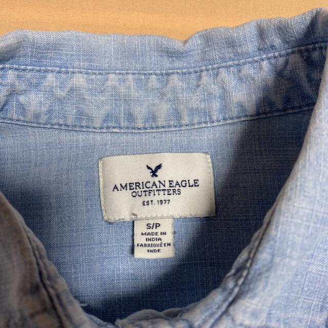 American Eagle(アメリカンイーグル)の▪️アメリカンイーグル　レディースデニムシャツ レディースのトップス(シャツ/ブラウス(長袖/七分))の商品写真