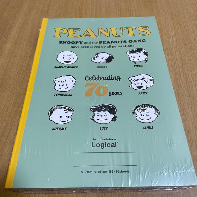 PEANUTS(ピーナッツ)のPEANUTS スイング•ロジカルノート インテリア/住まい/日用品の文房具(ノート/メモ帳/ふせん)の商品写真