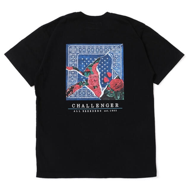 CHALLENGER ROSE BANDANA TEE