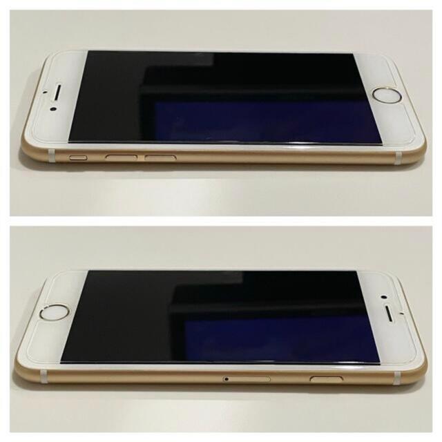ありバッテリー最大容量【美品】au  iPhone 6S ゴールド32GB 、バッテリー容量82%