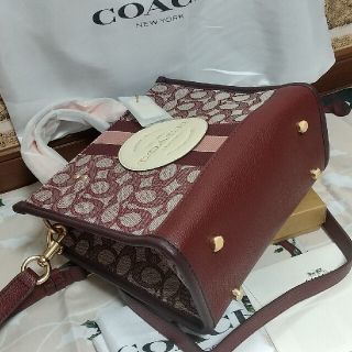 COACH - 【新作新品】コーチデンプシートート【ワインマルチ