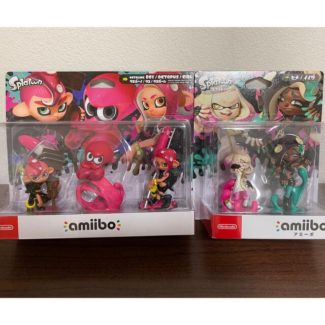 スプラトゥーン　amiibo トリプルセット　テンタクルズセット