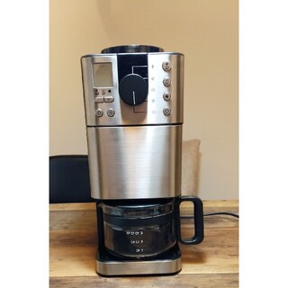 ムジルシリョウヒン(MUJI (無印良品))の【MUJI】無印良品　豆から挽けるコーヒーメーカー　MJ-CM1(コーヒーメーカー)
