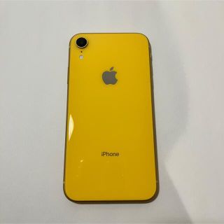 アイフォーン(iPhone)のiPhone XR Yellow 128 GB SIMフリー(スマートフォン本体)