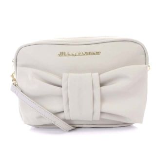 ジルバイジルスチュアート(JILL by JILLSTUART)のジルバイジルスチュアート ショルダーバッグ リボン グレー /MF ■OS(ショルダーバッグ)