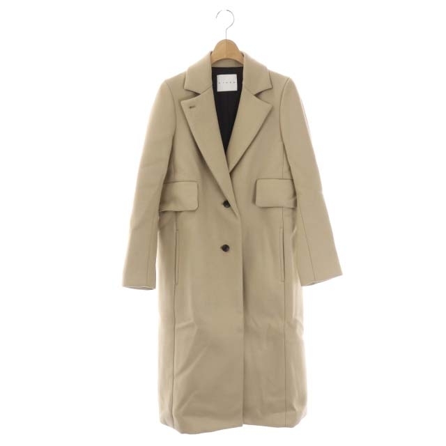 チノ 18AW STUDIOUS別注 ロングチェスターコート ベージュ 日本最大級