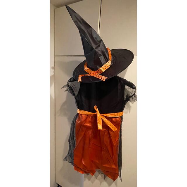 新品　未使用品　ハロウィン コスプレ 魔女 キッズ　子供 ドレス衣装仮装 140 キッズ/ベビー/マタニティのキッズ服女の子用(90cm~)(ワンピース)の商品写真