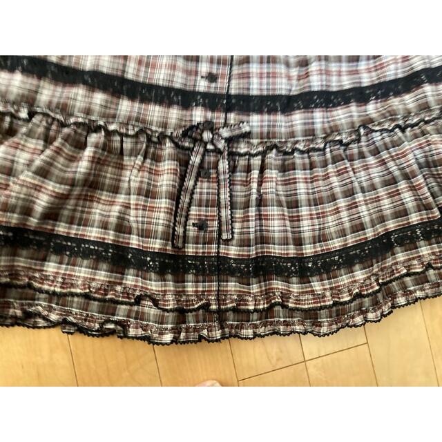 即納特典付き ピンクハウス❤段々フリルが可愛い 白❤ペチパンツ
