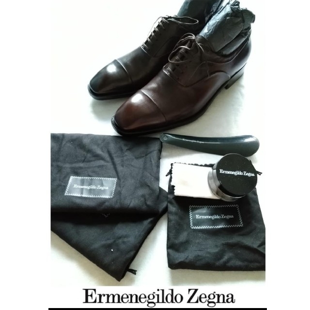 人気商品ランキング Ermenegildo 特注品 ドレスシューズ 7(EE) Zegna