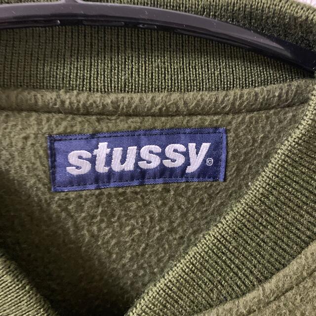 old stussy フリース　ma-1 90s