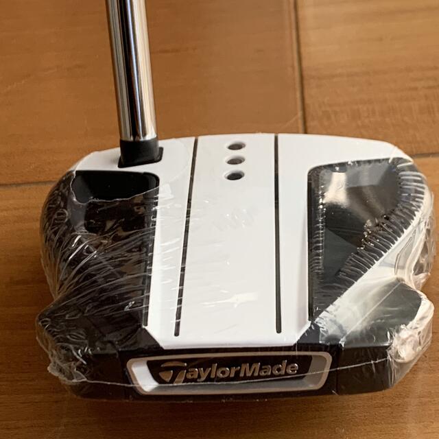 TaylorMade(テーラーメイド)のテーラーメイド スパイダー EX パター ネイビー/ホワイト　シングルベンド  スポーツ/アウトドアのゴルフ(クラブ)の商品写真