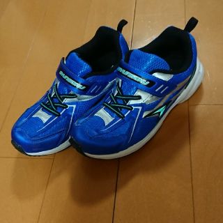 アキレス(Achilles)の専用☆瞬足 22.5cm ブルー(スニーカー)