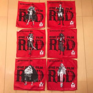 ワンピース　フィルム　RED ハンカチ(キャラクターグッズ)