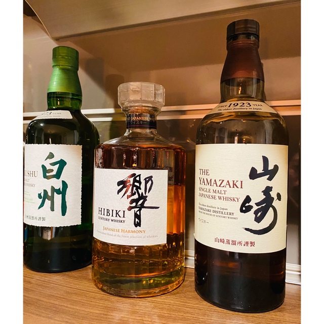 サントリー(サントリー)の山崎　白州　響　 食品/飲料/酒の酒(ウイスキー)の商品写真