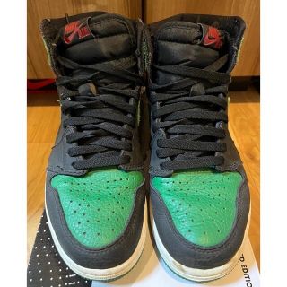 ナイキ(NIKE)のAJ1 パイングリーン　26cm(スニーカー)