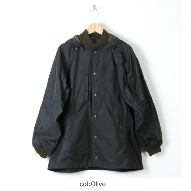 12 Barbour エンジニアドガーメンツ オイルコーチジャケット オリーブ