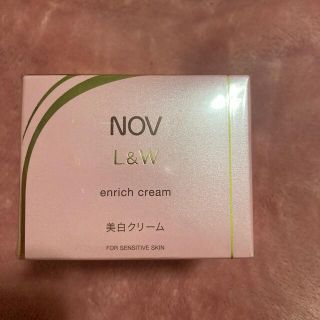 ノブ(NOV)のノブ l&w エンリッチクリーム 医薬部外品    (フェイスクリーム)