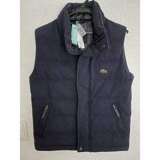 ラコステ(LACOSTE)のラコステ　ダウンベスト　ネイビー　丸井正規店購入　サイズ48/3(ダウンベスト)