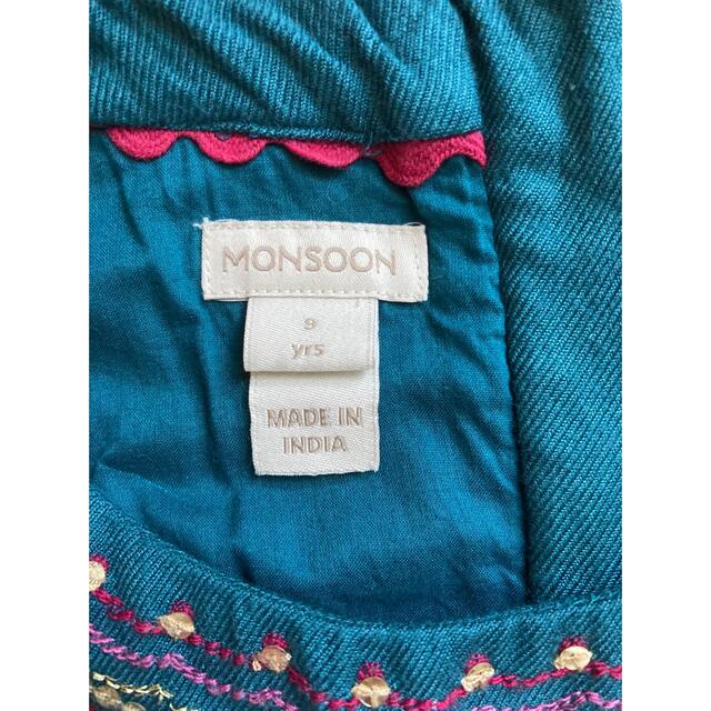 Accessorize(アクセサライズ)の☆お値下げ☆ Monsoon  Accessorize 長袖　ワンピース キッズ/ベビー/マタニティのキッズ服女の子用(90cm~)(ワンピース)の商品写真